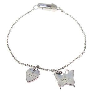 Gucci Butterfly Bracelet Silver